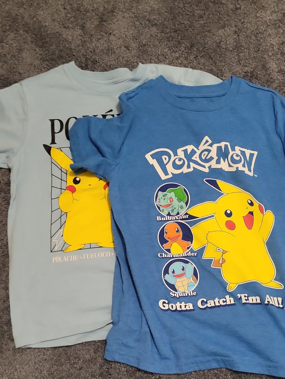 jumping beans Blue Pokémon Pikachu Graphic Tee